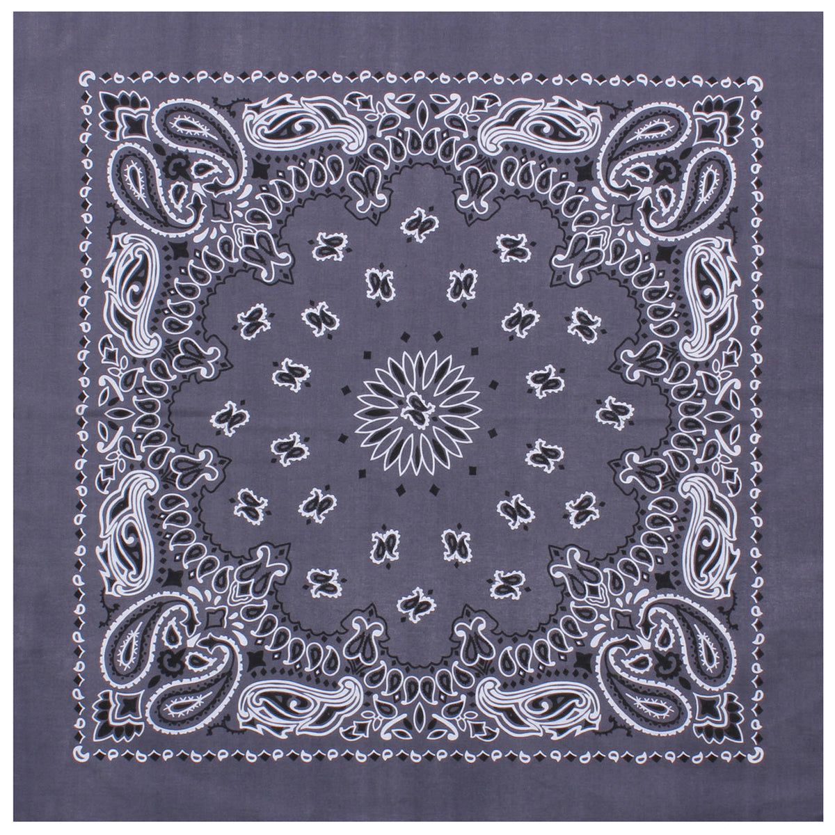 Trainmen Paisley Bandana – Extra-large - 27” x 27’’