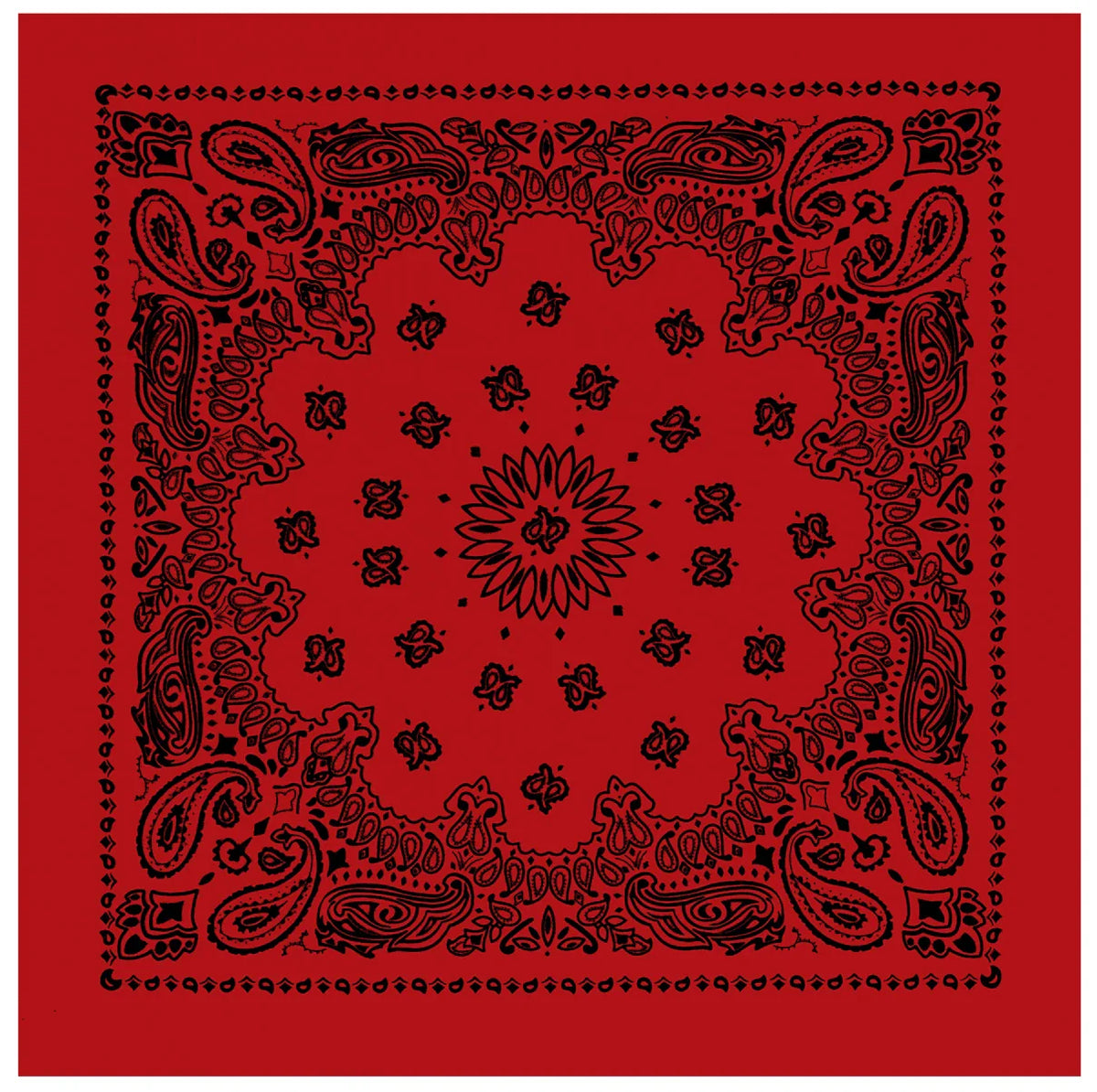 Trainmen Paisley Bandana – Extra-large - 27” x 27’’