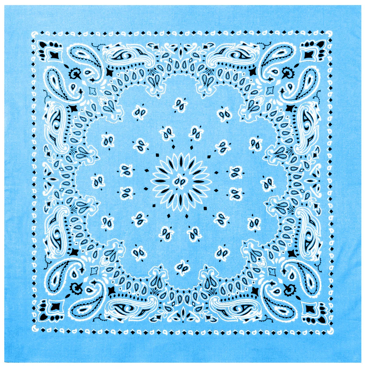 Trainmen Paisley Bandana – Extra-large - 27” x 27’’
