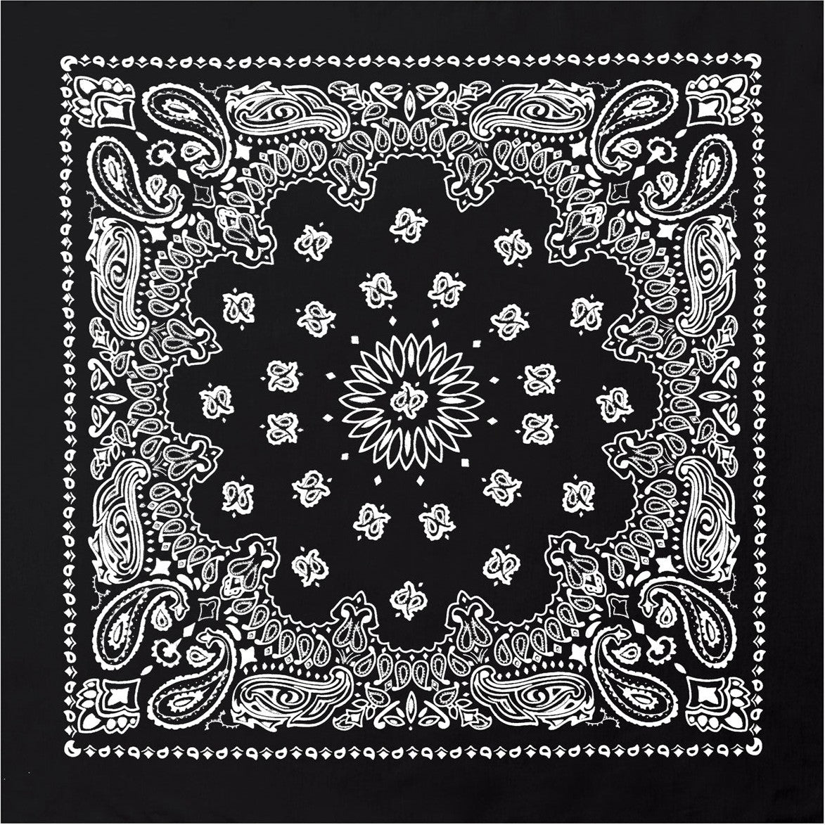 Trainmen Paisley Bandana – Extra-large - 27” x 27’’
