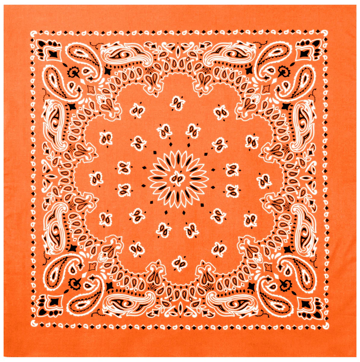 Trainmen Paisley Bandana – Extra-large - 27” x 27’’