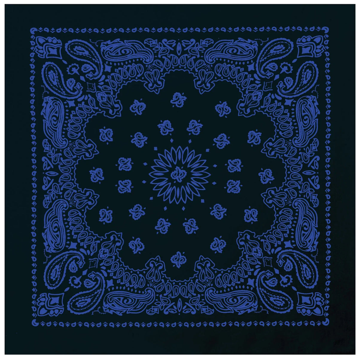 Trainmen Paisley Bandana – Extra-large - 27” x 27’’