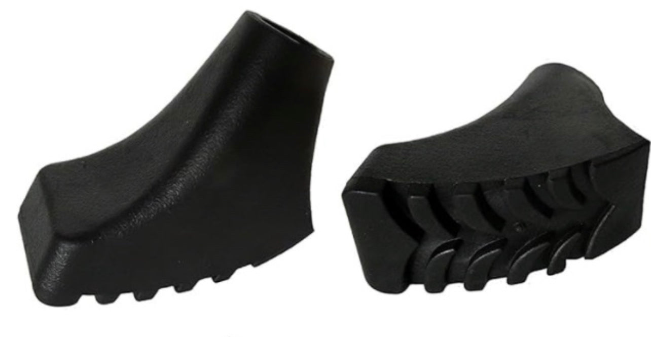 Trekking Pole Universal Rubber Replacement Boot Tips for Walking
