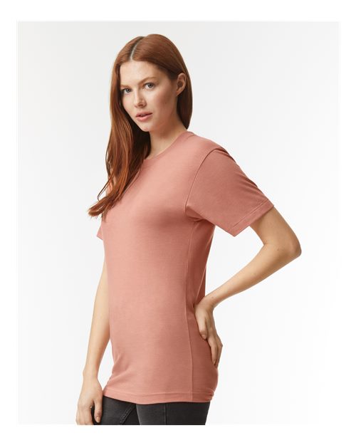 Tri-Coral Triblend Track Tee - TR401
