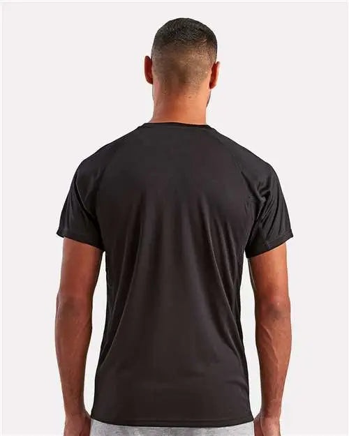Tridri Td011 Panelled Tech T-shirt - Black