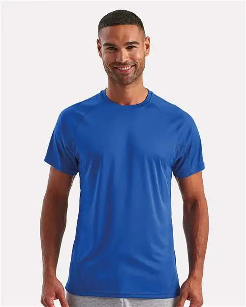 Tridri Td011 Panelled Tech T-shirt - Royal