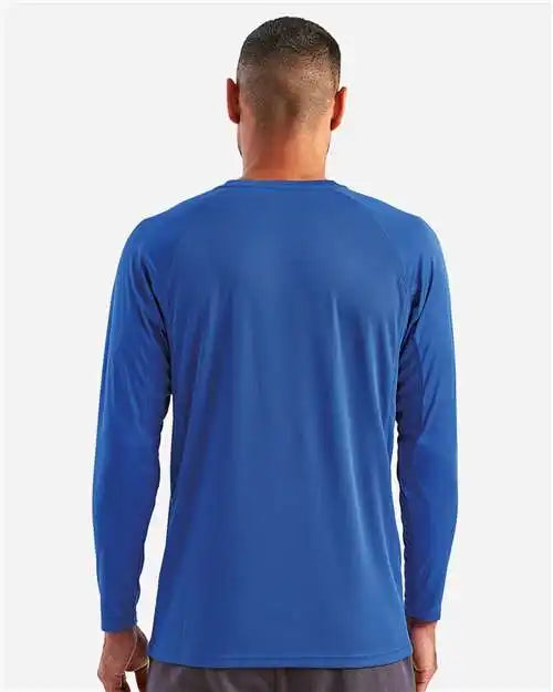 Tridri Td050 Panelled Long Sleeve Tech T-shirt - Royal - Xs