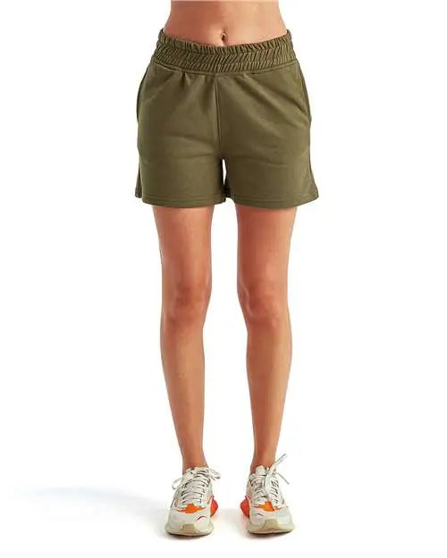 Tridri Td062 Women’s Maria Jogger Shorts - Olive - Ladies Xs