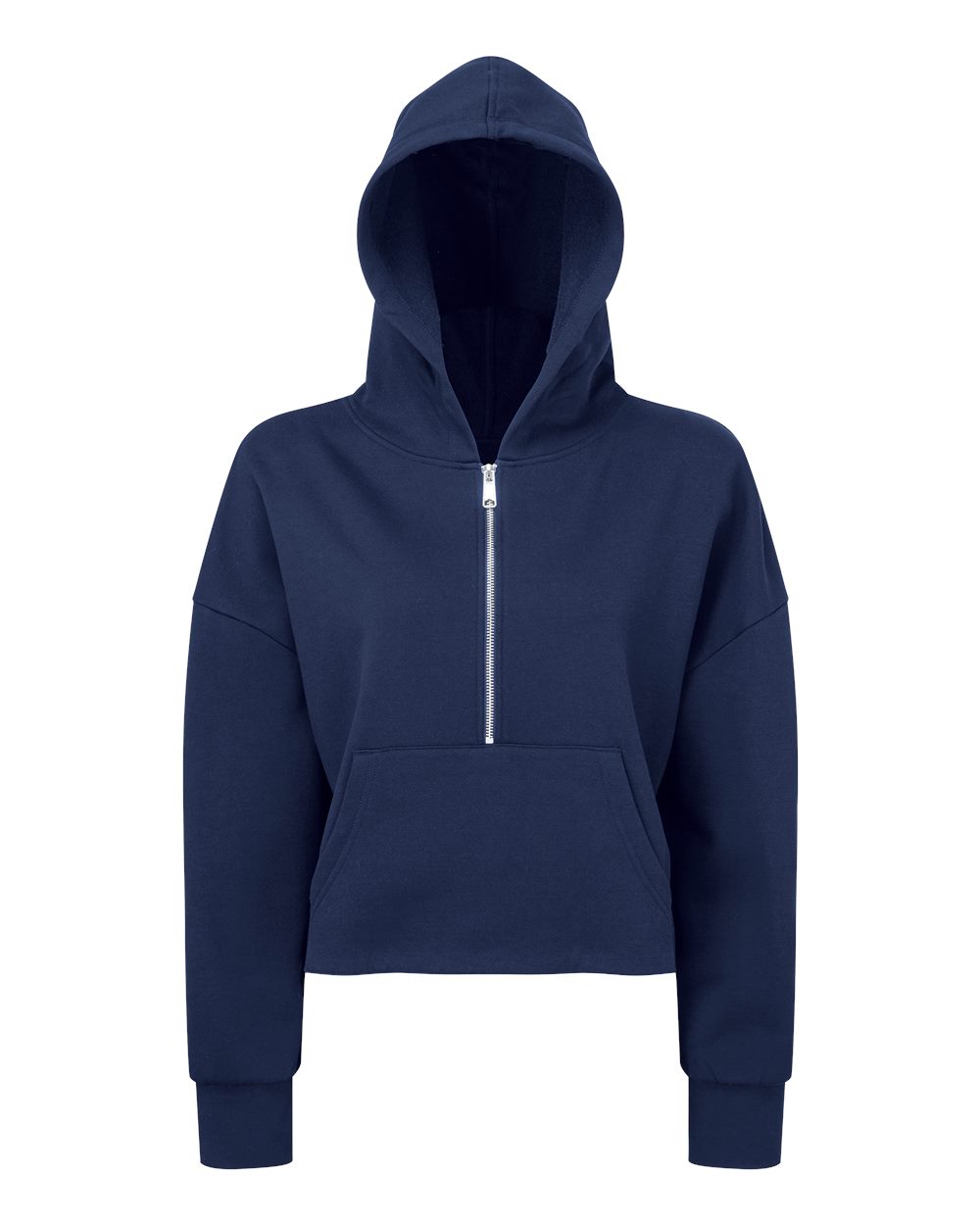 Tridri Td077 Women’s Alice Half-zip Hooded Sweatshirt - Navy