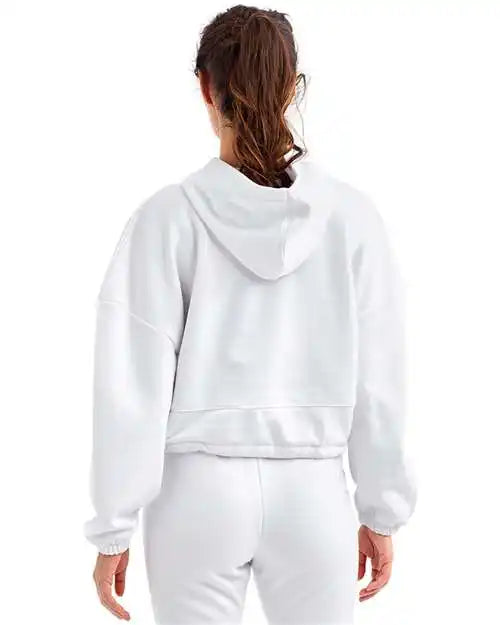Tridri Td085 Women’s Cropped Maria Hoodie - White