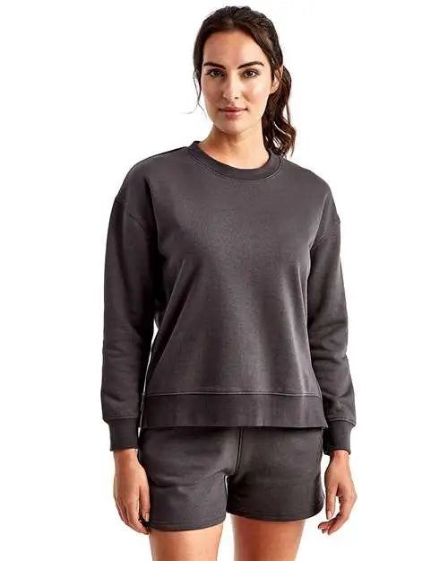 Tridri Td600 Women’s Billie Side-zip Sweatshirt - Charcoal