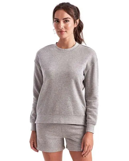 Tridri Td600 Women’s Billie Side-zip Sweatshirt - Heather Gray
