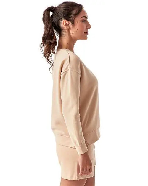 Tridri Td600 Women’s Billie Side-zip Sweatshirt - Nude