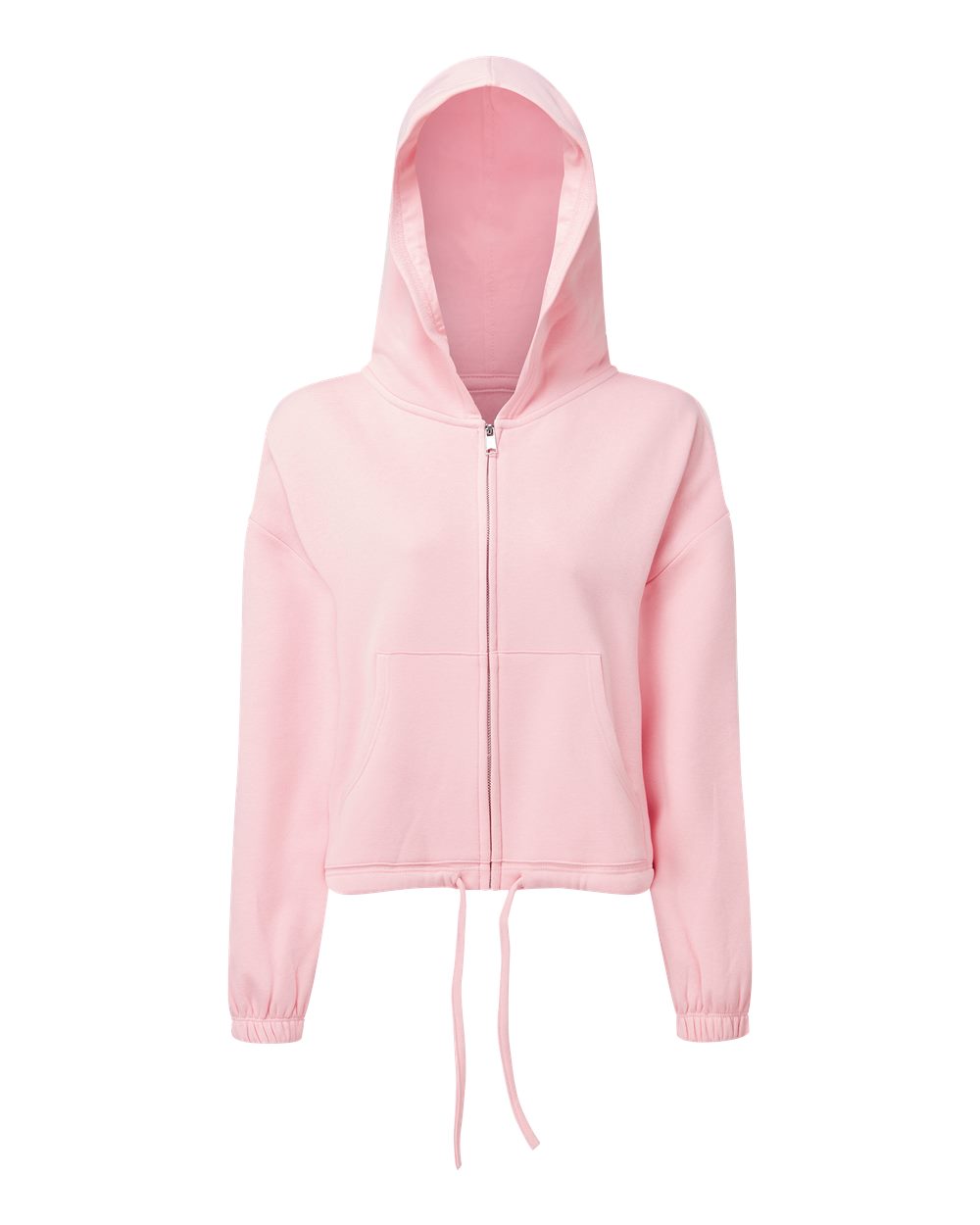 Tridri Td601 Women’s Maria Full-zip Hooded Sweatshirt - Light Pink
