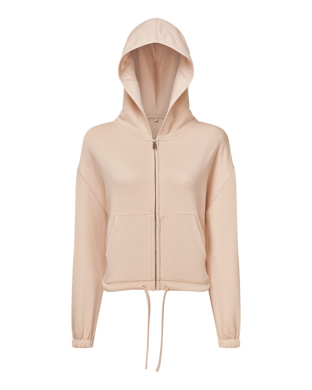Tridri Td601 Women’s Maria Full-zip Hooded Sweatshirt - Nude