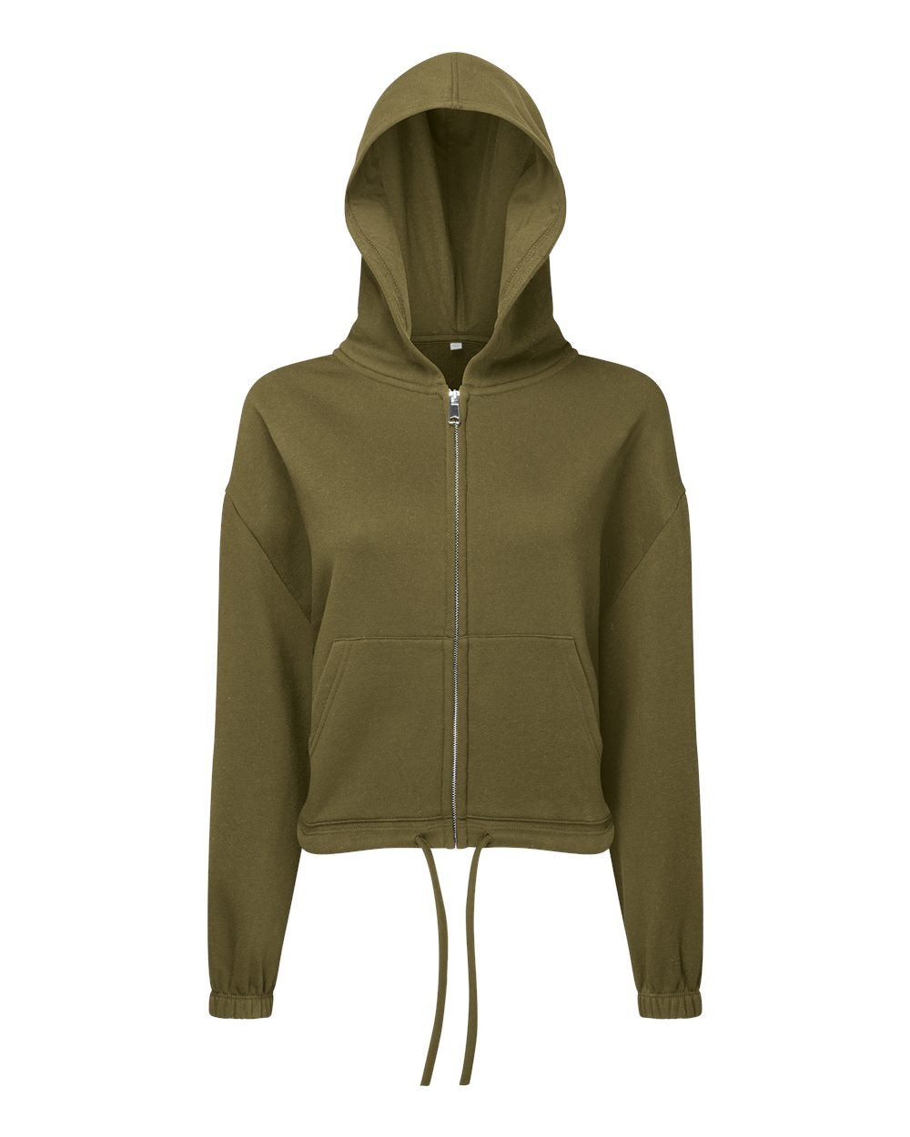 Tridri Td601 Women’s Maria Full-zip Hooded Sweatshirt - Olive