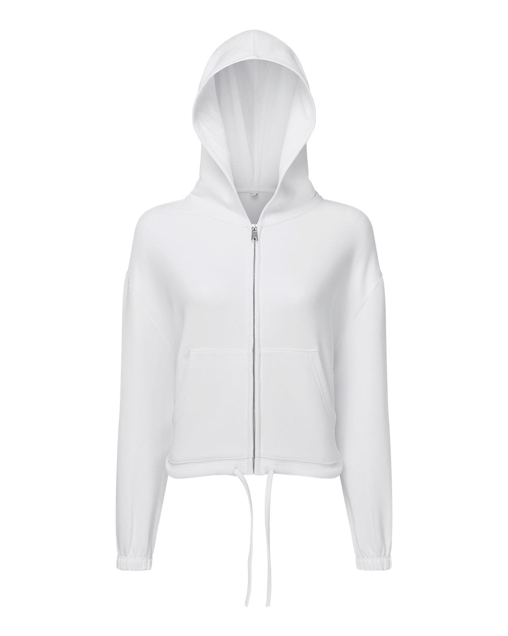 Tridri Td601 Women’s Maria Full-zip Hooded Sweatshirt - White