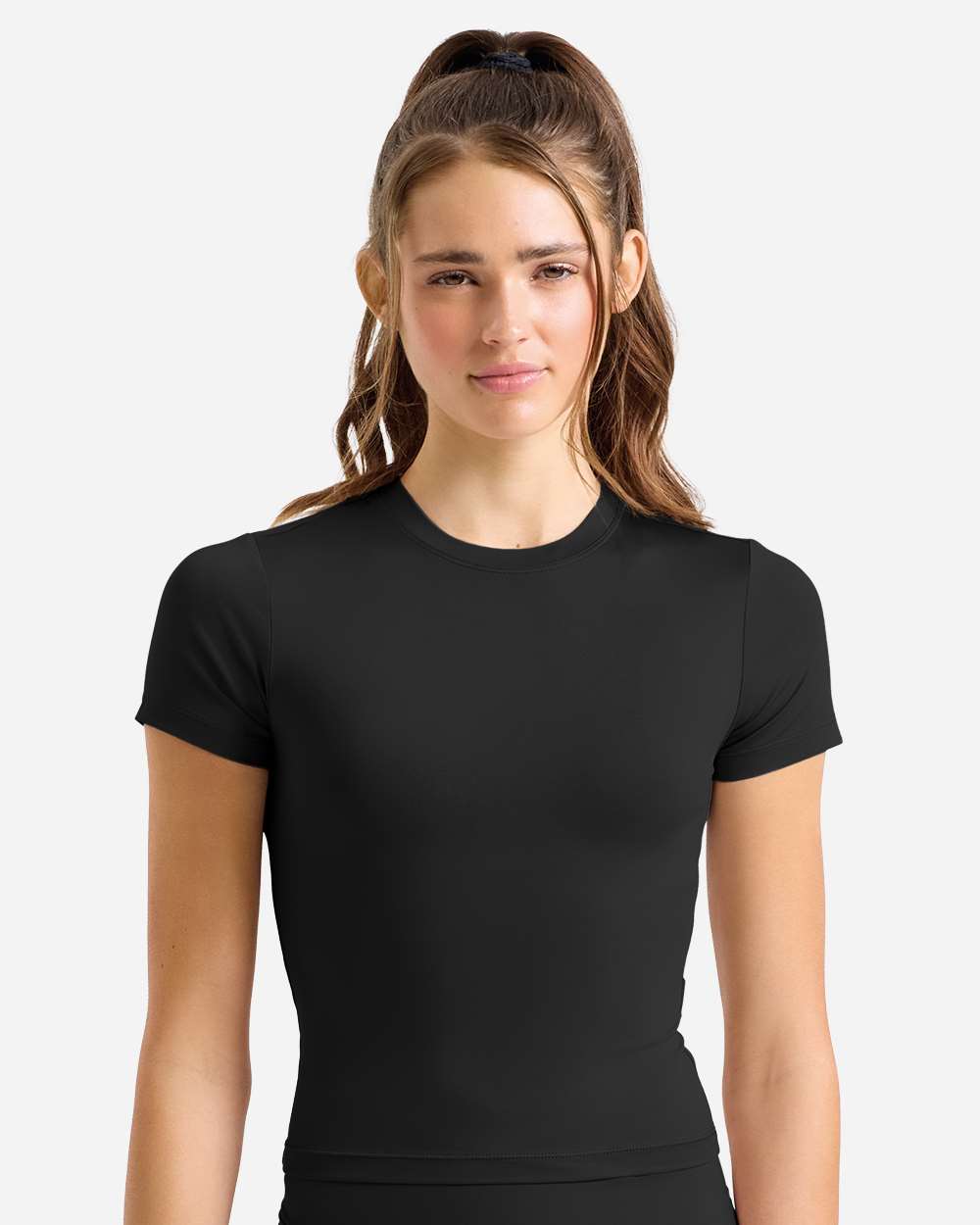 Tridri Td653 Women’s Luxe Fitted Tee - Black