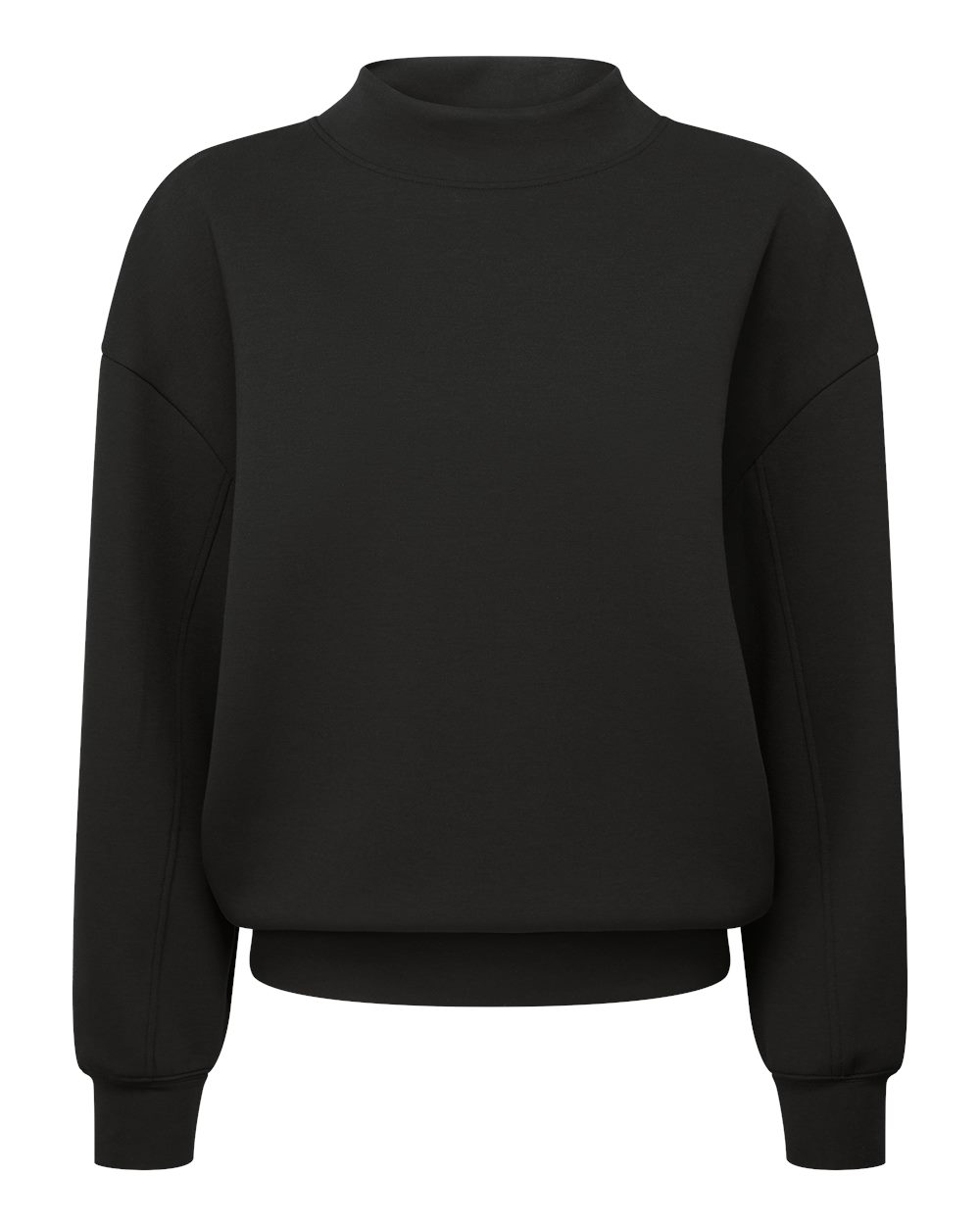 Tridri Td660 Women’s Luxe Mock Neck Sweatshirt - Black