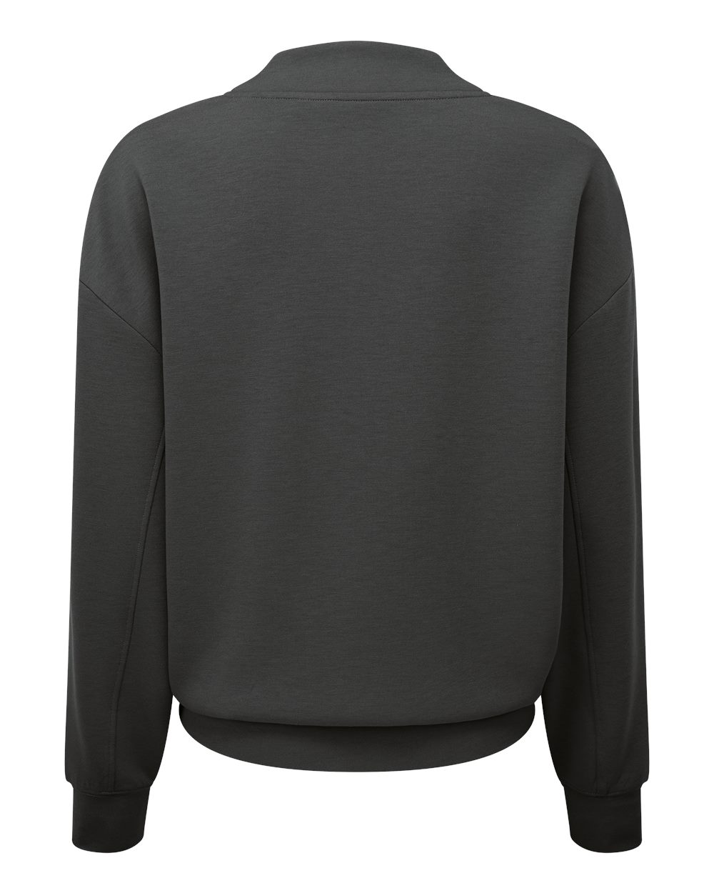 Tridri Td660 Women’s Luxe Mock Neck Sweatshirt - Charcoal