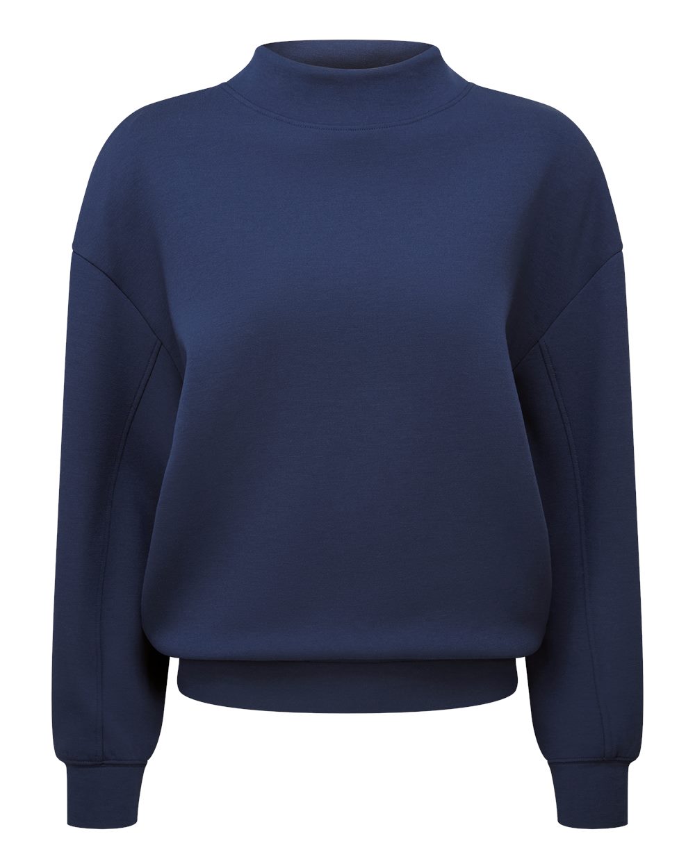 Tridri Td660 Women’s Luxe Mock Neck Sweatshirt - Navy