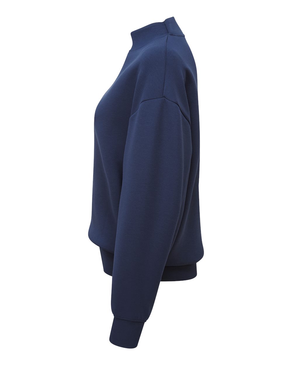 Tridri Td660 Women’s Luxe Mock Neck Sweatshirt - Navy