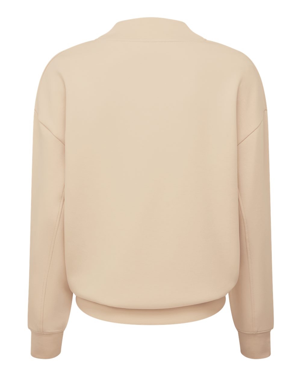 Tridri Td660 Women’s Luxe Mock Neck Sweatshirt - Nude