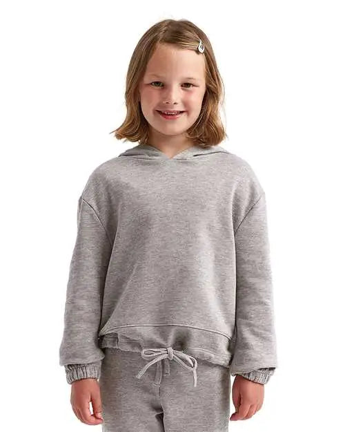 Tridri Td85b Youth Maria Hooded Sweatshirt - Heather Gray - s