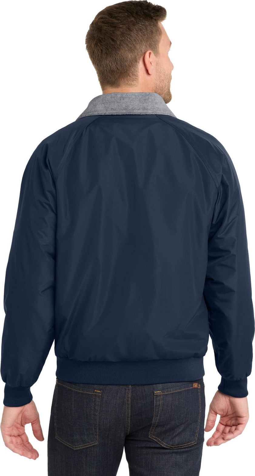 Tr.Navy/Gray Port Authority Challenger Jacket. J754