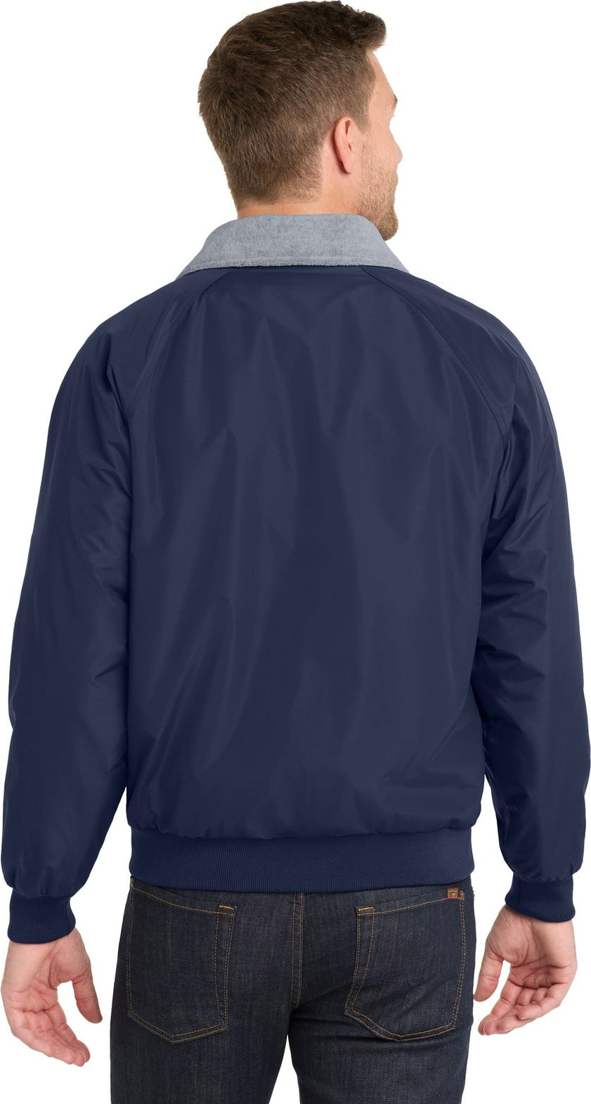 Tr.Navy/Gray Port Authority Challenger Jacket. J754