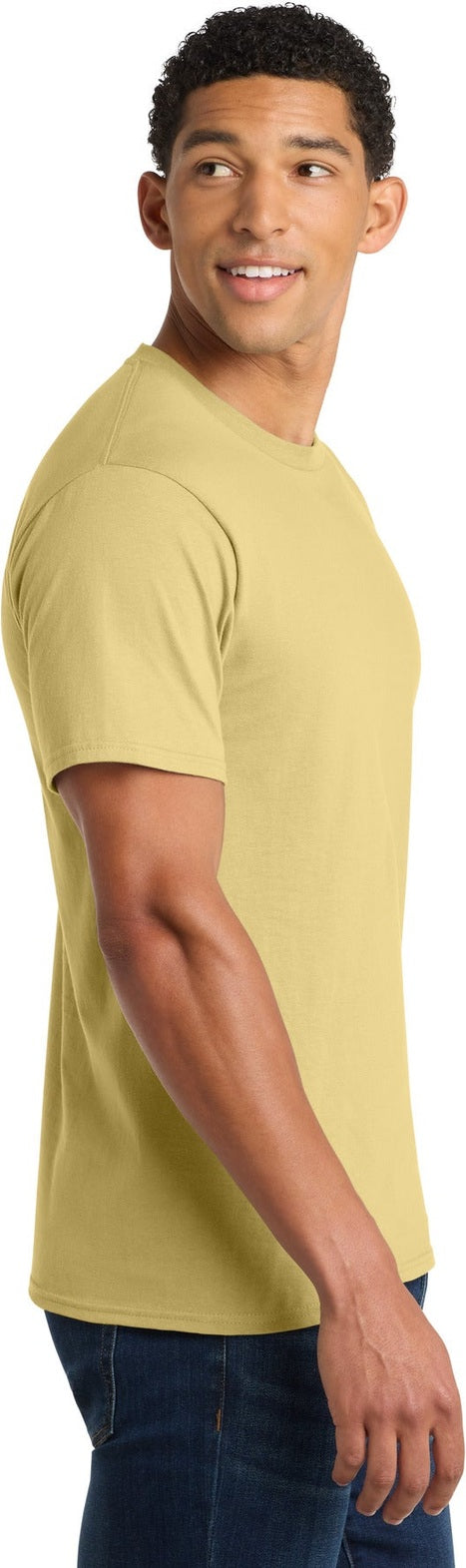 Trophy Gold Port & Co Fan Favorite Tee. PC450