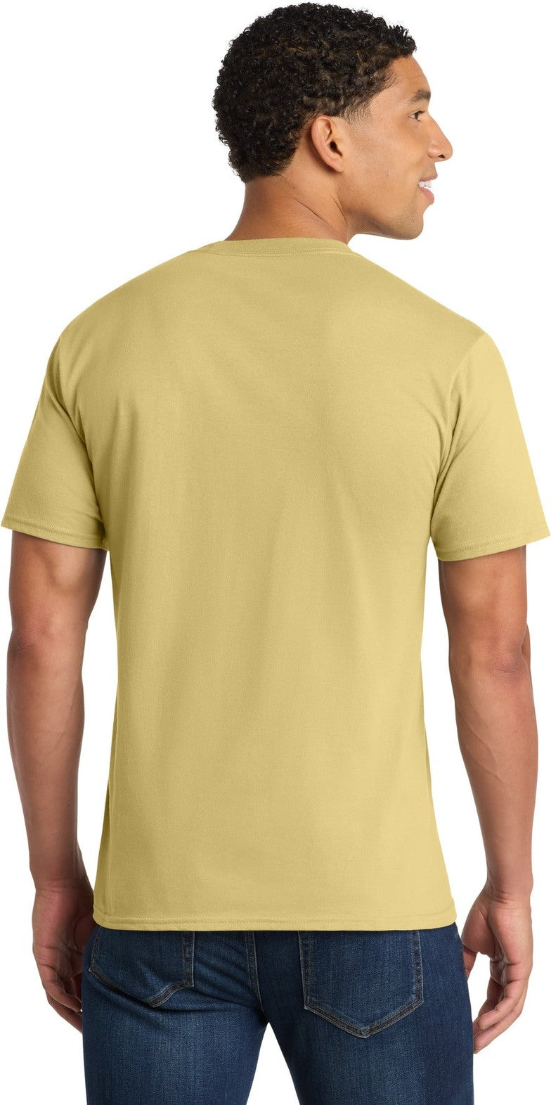 Trophy Gold Port & Co Fan Favorite Tee. PC450