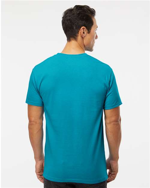 Tropical Blue Gold Soft Touch T-Shirt - 4800