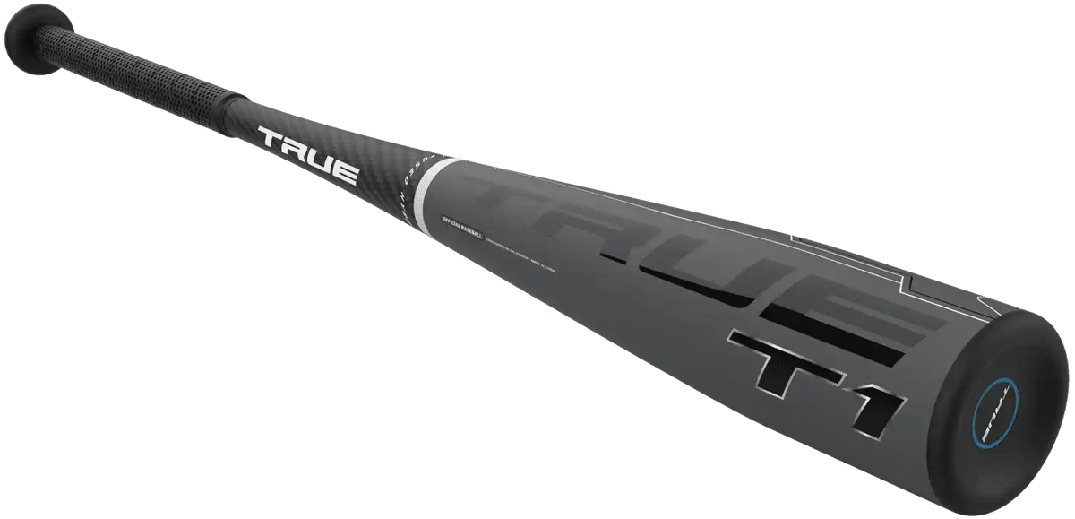 True 2020 T1 Usa (-10) Youth Bat 2 5/8’’ - Black Gray