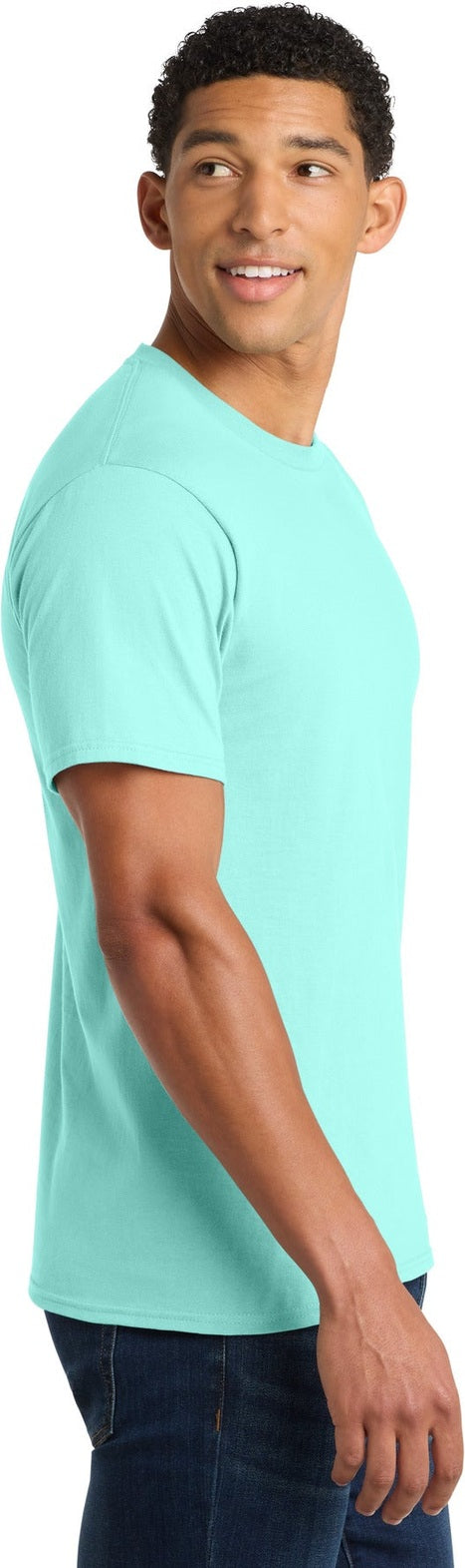 True Celadon Port & Co Fan Favorite Tee. PC450