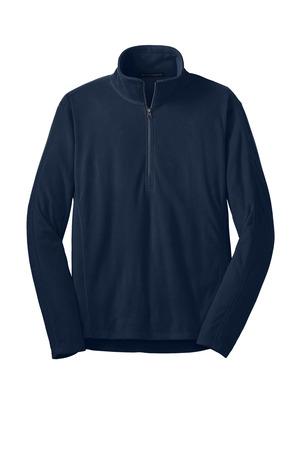 True Navy Port Authority Microfleece 1/2-Zip Pullover. F224