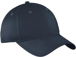 True Navy Port Authority Six-Panel Unstructured Twill Cap. C914