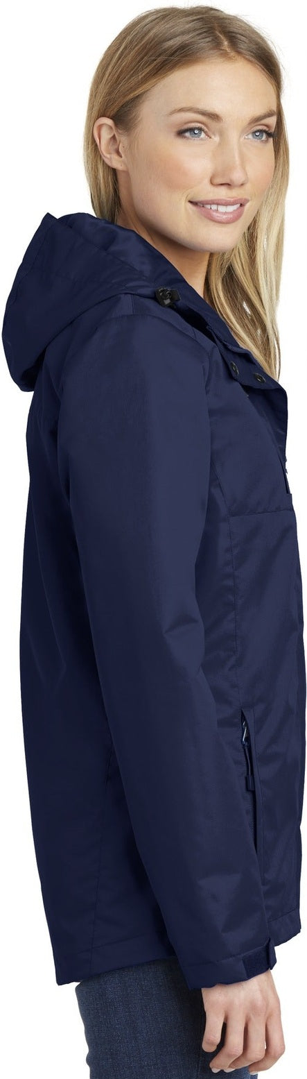 True Navy Port Authority Women's All-Conditions Jacket. L331