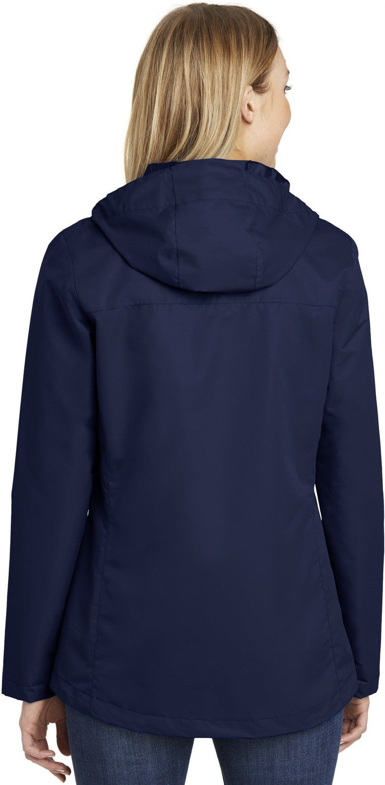 True Navy Port Authority Women's All-Conditions Jacket. L331