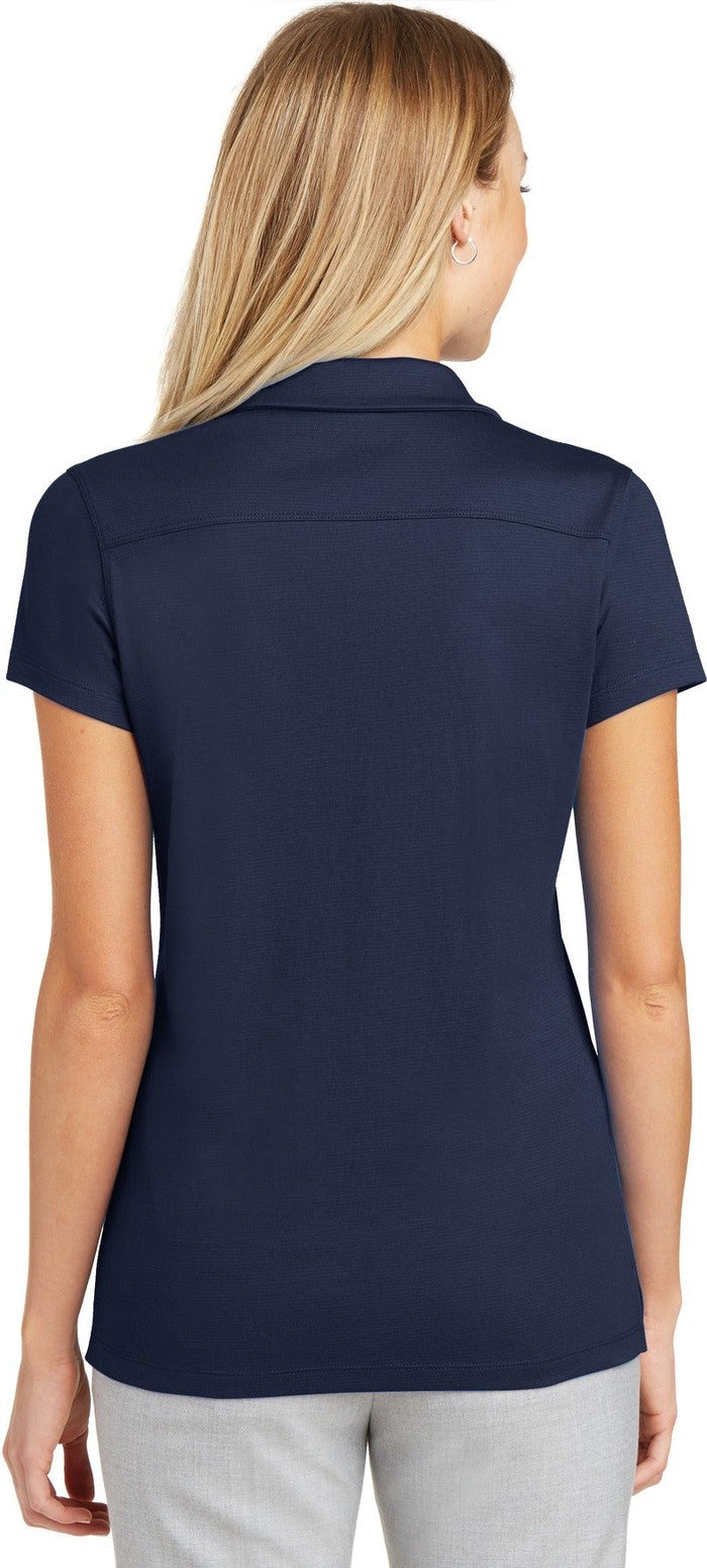 True Navy Port Authority Women's Rapid Dry Mesh Polo. L573