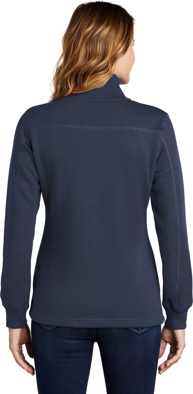 True Navy Sport-Tek Women's 1/4-Zip Sweatshirt. LST253