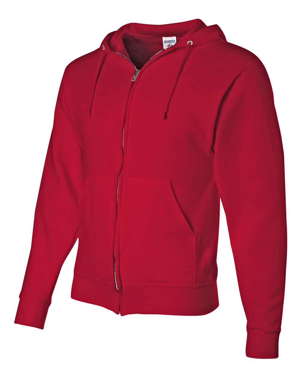 True Red NuBlend® Full-Zip Hooded Sweatshirt - 993MR