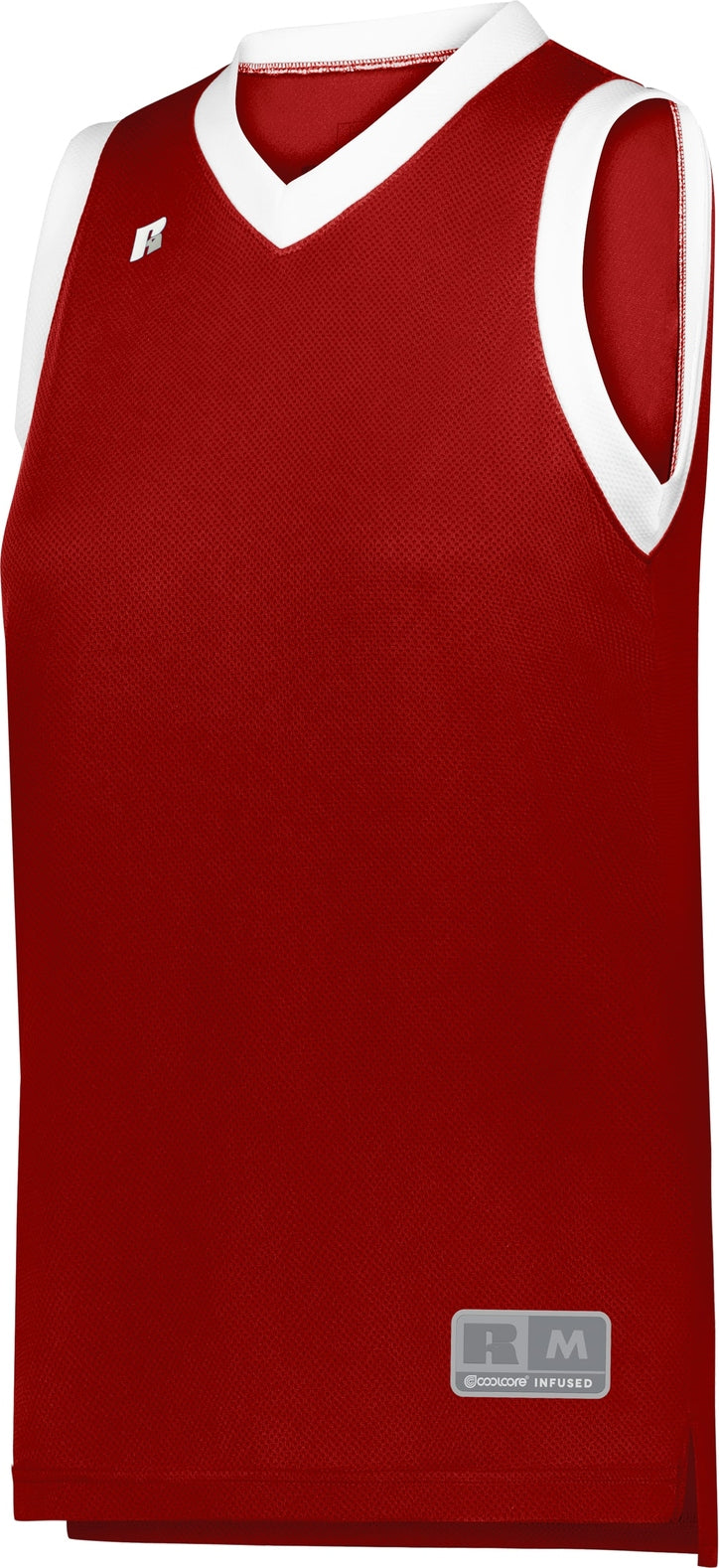 TRUE RED/WHITE LDS COOLCORE ELITE JERSEY
