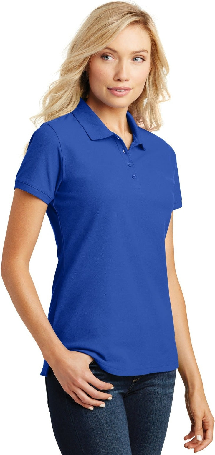 True Royal Port Authority Women's Core Classic Pique Polo. L100