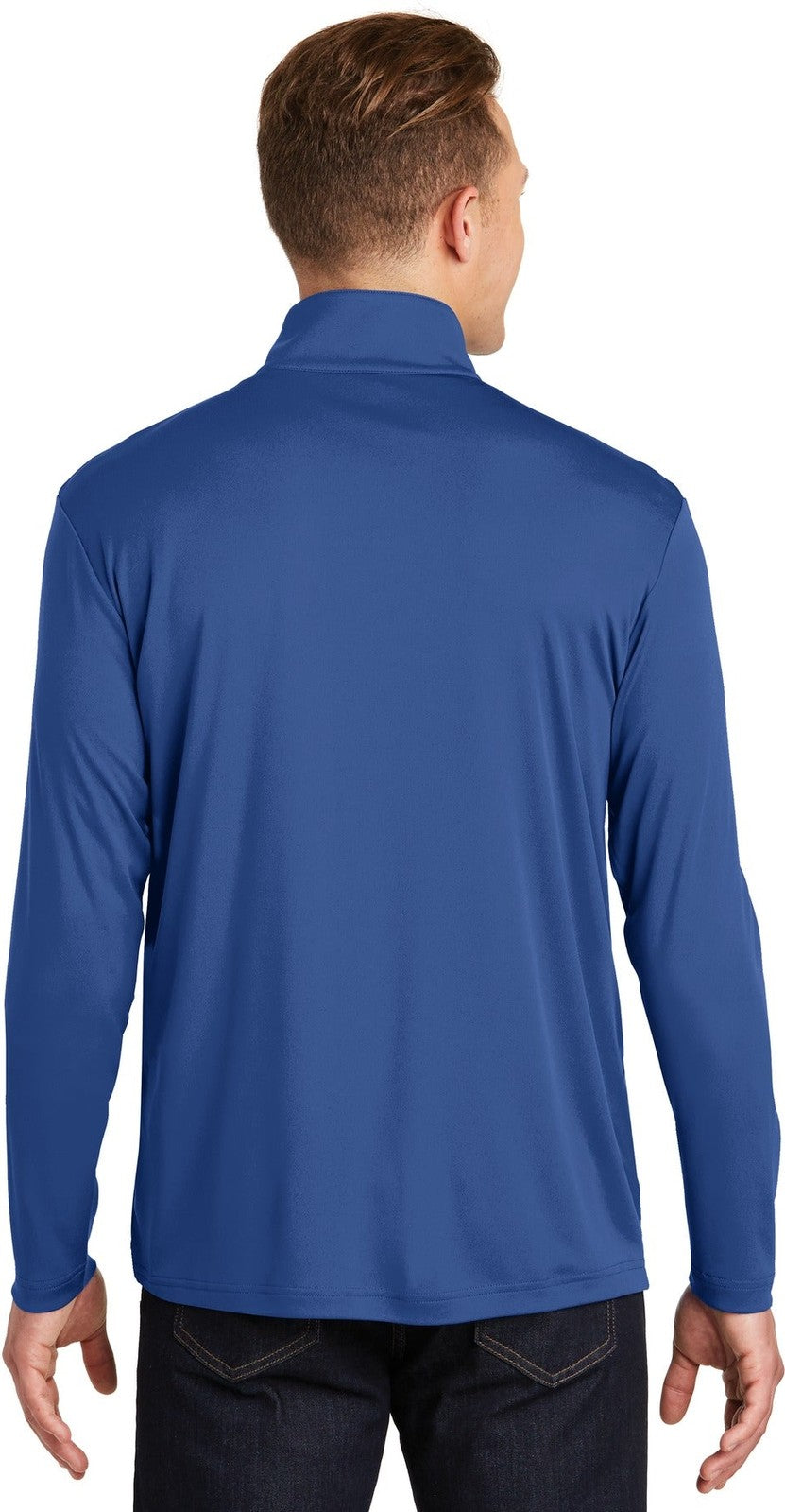 True Royal Sport-Tek PosiCharge Competitor 1/4-Zip Pullover. ST357
