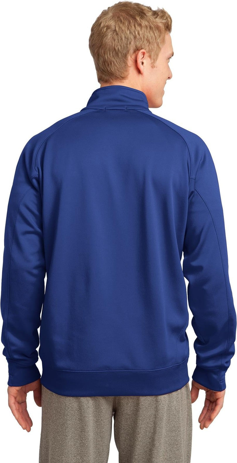 True Royal Sport-Tek Tech Fleece 1/4-Zip Pullover. F247