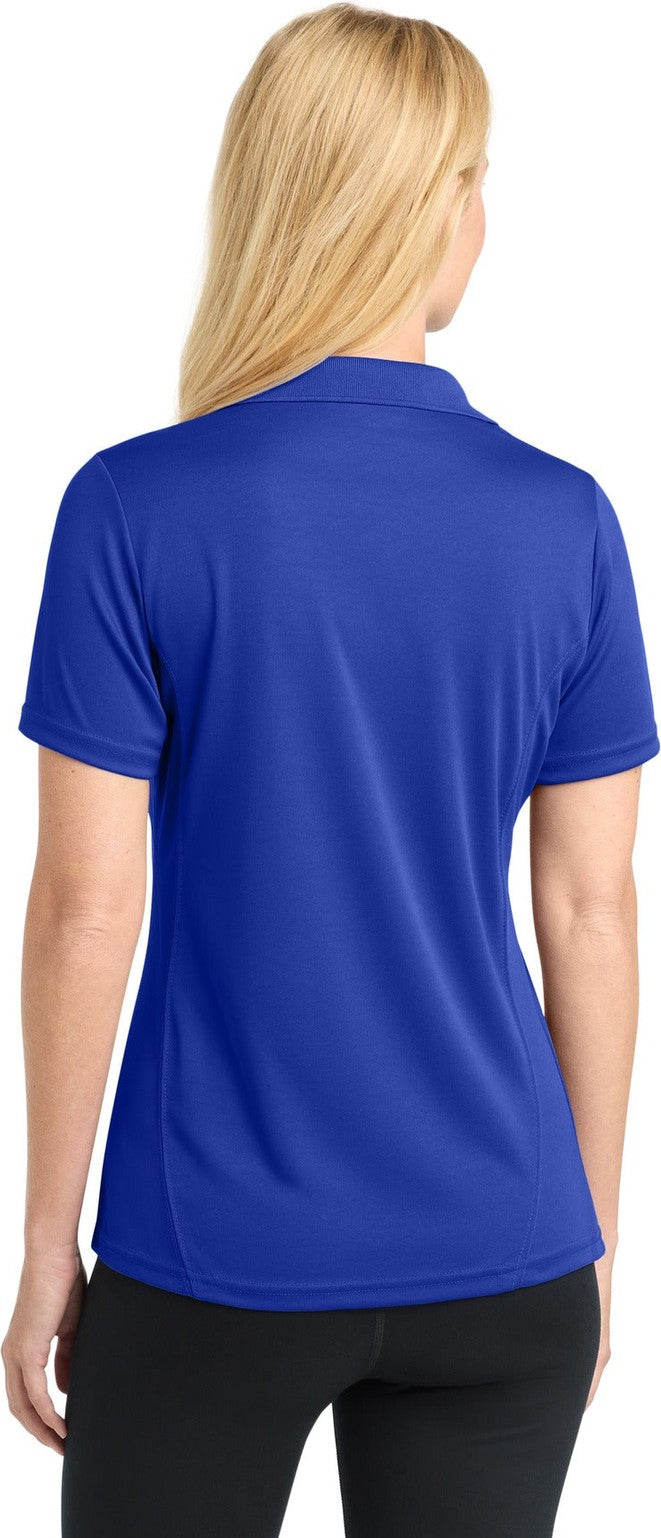 True Royal Sport-Tek Women's Dry Zone Raglan Accent Polo. L475