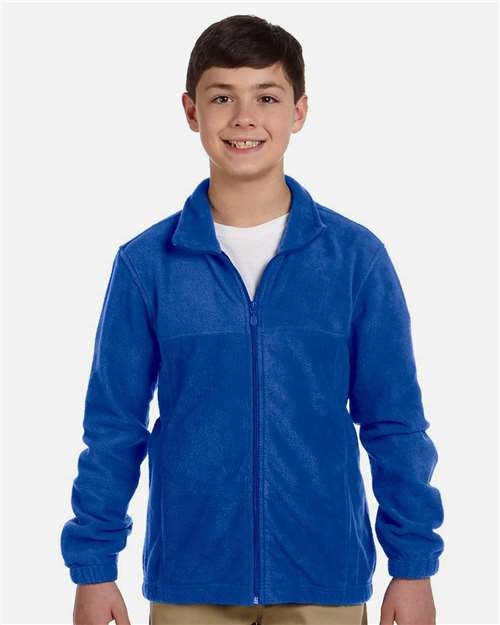 True Royal Youth Full-Zip Fleece - M990Y