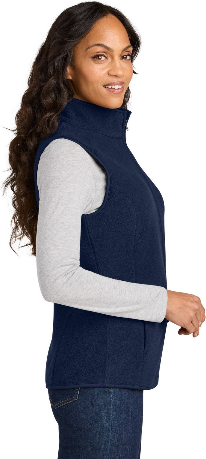 TrueNavy Port Authority Women's C-FREE Fleece Vest L702