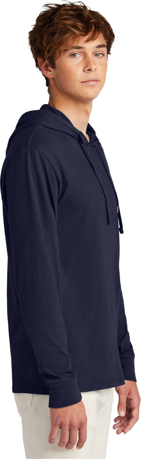TrueNavy Port & Co Beach Wash Garment-Dyed Pullover Hooded Tee PC099H